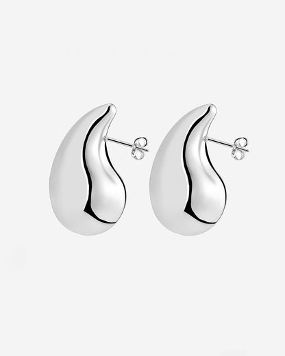 Pendientes Maxi Drop Silver