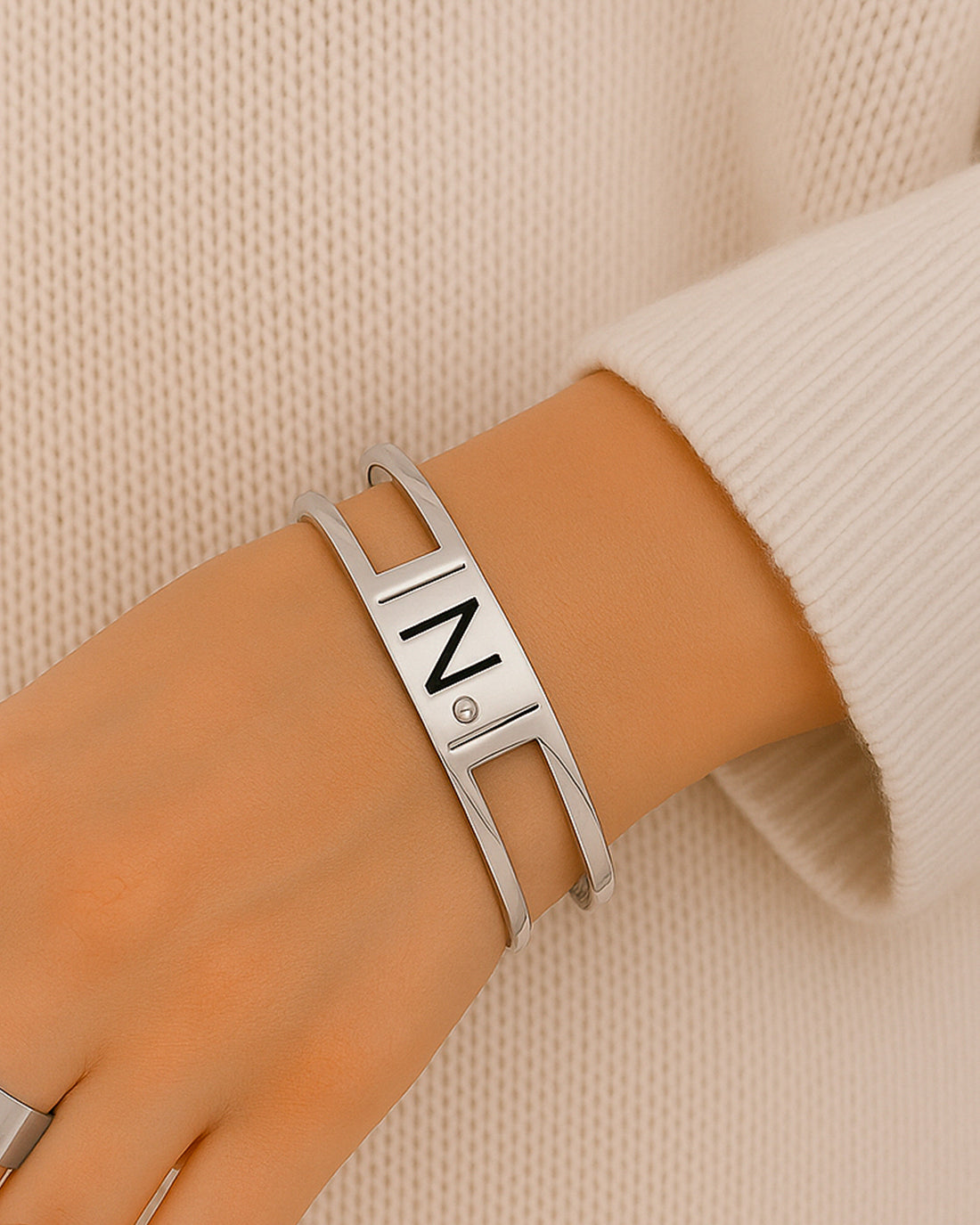 Pulsera Inicial Silver