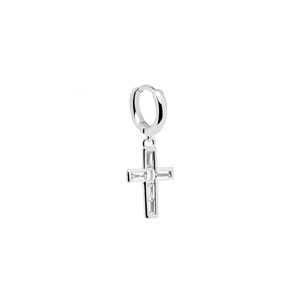 Charm Cross Silver