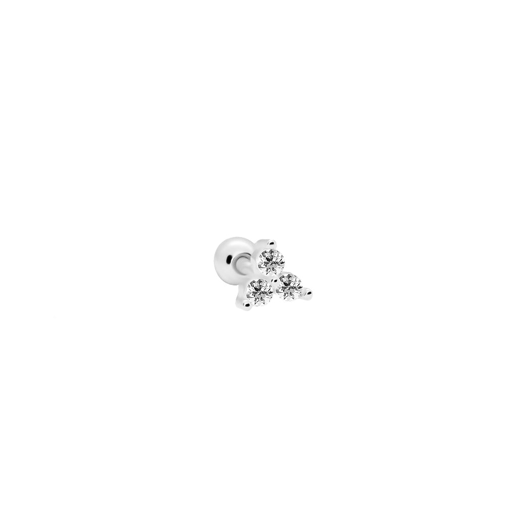 Piercing Mini Dots Silver