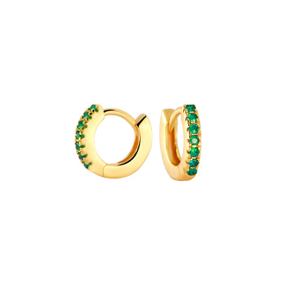 Pendientes Hale Bopp Emerald