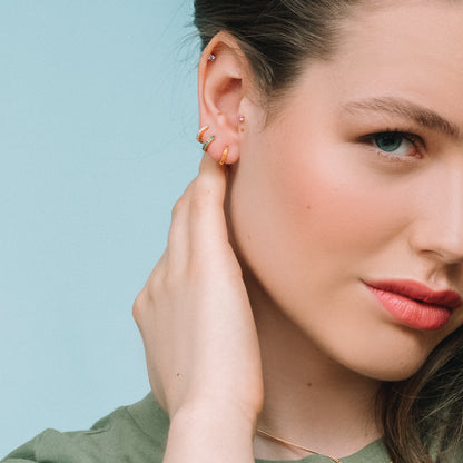 Pendientes Hale Bopp Emerald